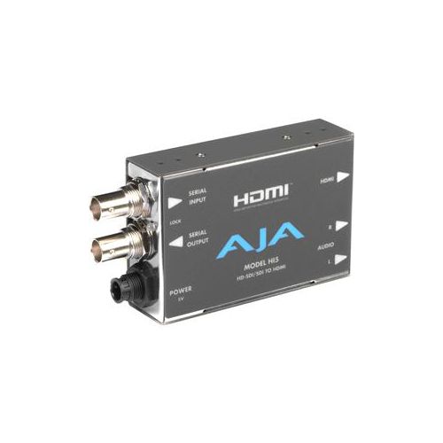  AJA Hi5 HD-SDI /SDI to HDMI Video and Audio Converter HI5 - Adorama