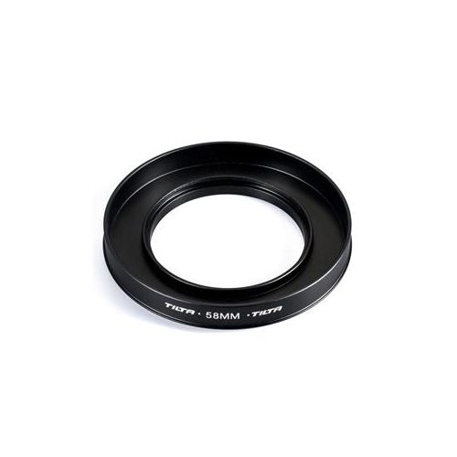  Adorama Tilta 58mm Adapter Ring for Mini Clamp-on Matte Box, Black MB-T15-58