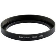 Adorama Cavision Medium-Thick Step-Up Ring, Front 82mm Thread (85mm OD), Rear 72mm AR82-72D12