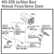 Adorama Fujinon MS-22D (Manual/Servo) Digital Zoom/Focus Rear Control Kit with Shotbox MS-22D