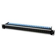 Adorama Canare 75 Ohm Standard Video Patchbay, 20 DVJB-W loaded, Normal Through, 2RU 20DV-2U