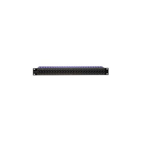  Adorama Canare 75 Ohm Standard Video Patchbay, 78 DVJB-W Loaded, Normal Through, 4RU 264U-DVJBW