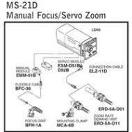 Adorama Fujinon MS-21D (Manual/Servo) Digital Zoom/Focus Rear Control Kit MS-21D