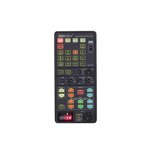  Adorama Datavideo MCU-100P Handheld Multi-Camera Control Unit for Up to 4 Panasonic Cameras MCU-100P