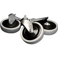 Adorama Digital Juice Orbit Dolly Caster Wheel Set DJ.OD.CASTOR.WHEEL