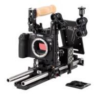 Adorama Wooden Camera Accessory Pro Kit, Cage (Small), A-Box, Rod Clamp, Battery Slide 268500