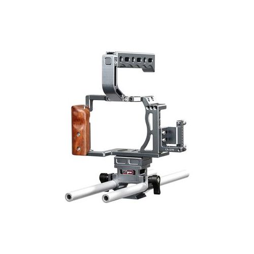  Adorama Vidpro CA-S7R Aluminum Camera Cage Rig for Sony A7R, A7RII, A7 and A7S Series CA-7SR