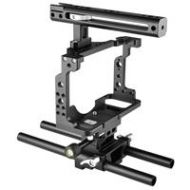 Adorama YELANGU C15 Aluminum Camera Cage with Top Handle, Base Plate for Nikon Z6/Z7 C15