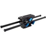 Adorama Flashpoint Baseplate Platform with Pair of 40cm Rods with Quick Release System YYAC012