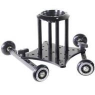 Adorama RigWheels RigSkate 2 Camera Skater Dolly with 6 Riser and 100mm Adapter Bowl RS-6X100