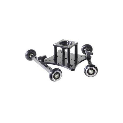  Adorama RigWheels RigSkate 2 Camera Skater Dolly with 3 Riser and 75mm Adapter Bowl RS-3X75