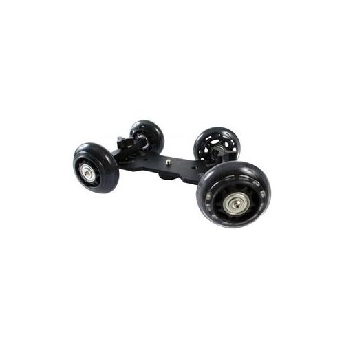  Adorama DLC Mini Dolly for DSLRs, Smartphones, Mirrorless Cameras and Video Cameras DL-MD