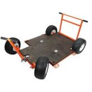 Adorama Matthews Western Dolly with Push-Bar, Pull-Handle and Pop-Off Wheels #395047 395047