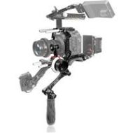 Adorama Shape C52BRFFP Baseplate with Left Handle, Cage and Follow Focus Pro C52BRFFP