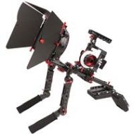 Adorama Came-TV Carbon Fiber Rig Mattebox Shoulder Support Kit for Sony a7 Series, Black A7-BLACK-5KIT