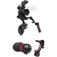 Adorama Zacuto Gratical Eye Viewfinder Bundle with Recoil Pro V2 Rig & 2x Trigger Grip Z-C100-2ER-GRE-2DG