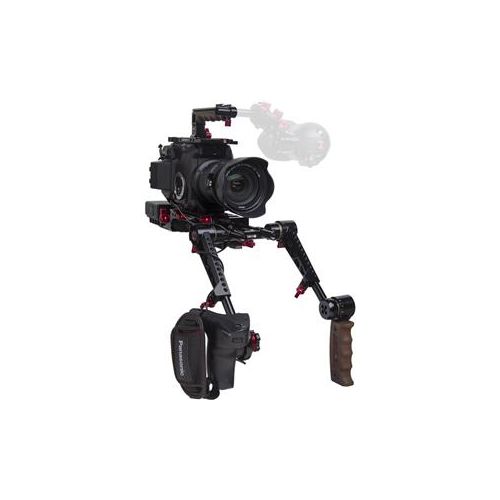  Adorama Zacuto EVF Recoil Pro V2 Shoulder Rig with Dual Trigger Grips for EVA1 Camera Z-EVA-ERPDG