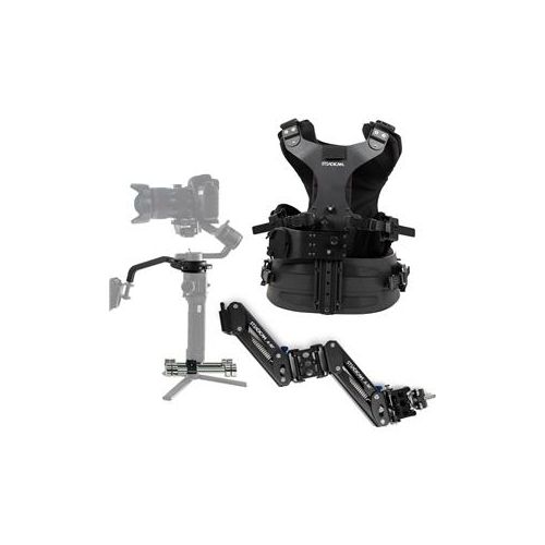  Adorama SteadiCam Steadimate-S Aero 30 Arm & Zephyr Vest Kit with Gimbal & Base SDMS-A30VK