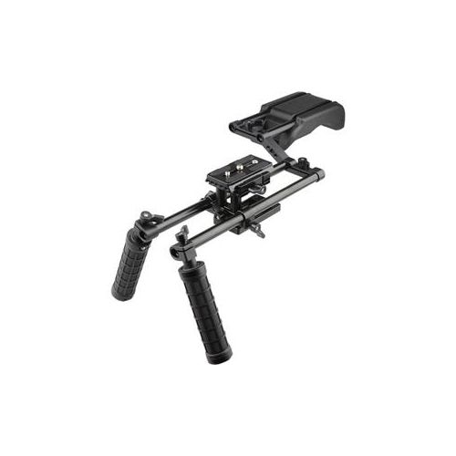  Adorama CAMVATE Pro DSLR Shoulder Mount Support Rig Kit with Handgrips C1750