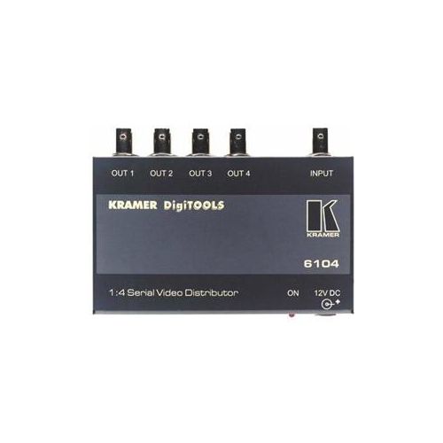  Adorama Kramer Electronics Kramer 6104 1:4 Reclocking SDI Distribution Amplifier 6104