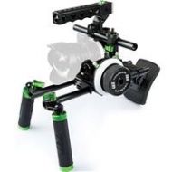 Adorama Lanparte Blackmagic Pocket Cinema Camera Basic Handle Rig with Follow Focus BMPCC-03