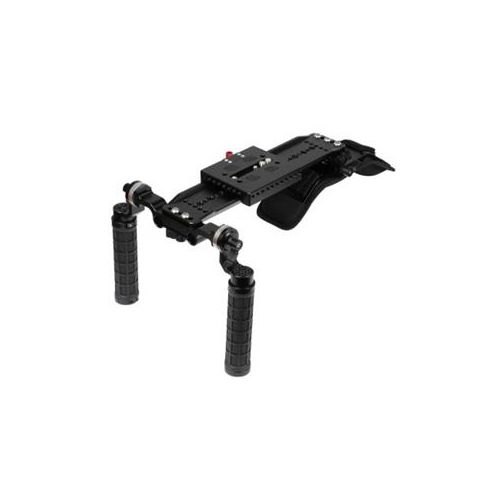  Adorama CAMVATE Shoulder Mount Rig, ARRI 12 Dovetail Bridge Plate & 2x Rosette Handgrip C2501