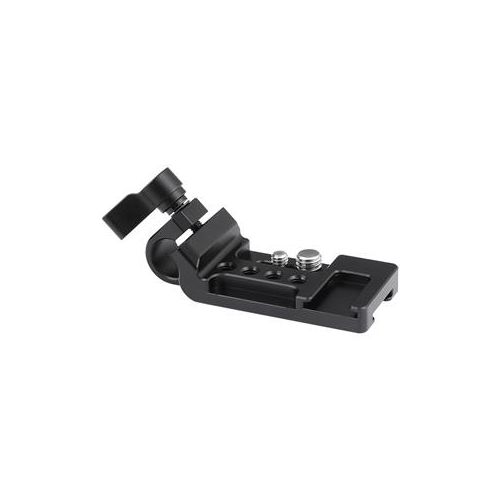  Adorama CAMVATE Versatile Extension Plate with 15mm Rod Clamp and Shoe Mounts C2282