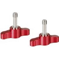 Adorama CAMVATE M6x18mm Thumbscrew Assembly Knob, 2 Pieces, Red C2158