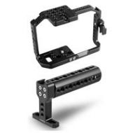 Adorama SmallRig Form-Fitting Cage for Panasonic G7 W/Top Handle with Cold Shoe, Cheese 1779 A