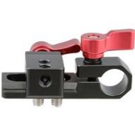 Adorama CAMVATE Single 15mm Rod Clamp, NATO Clamp for GH5, 5DMarkIII Rig, Red Wingnut C1631