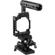 Adorama CAMVATE Camera Cage with Handle and ARCA QR Baseplate for Sony A6500/A6300/A6000 C1796