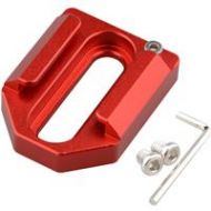 CAMVATE Dual 1/4-20 Mount to Shoe Adapter, Red C1621 - Adorama