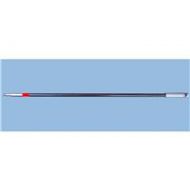 Adorama Atlas Camera Support 1-Rod Middleweight Fiberglass Rod, Top Half, Red Band 1RD-MDWT-ROD-TOP