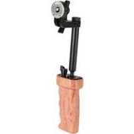 Adorama CAMVATE Wood Handgrip Kit with Built-in Ball Head Connection and Rosette Mount C2244