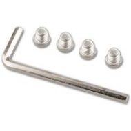 Adorama CAMVATE 1/4-20 Short Hex Bolt Adapter Set for Rod Clamp, 4-Pack C1802