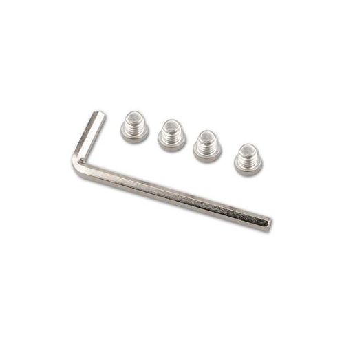  Adorama CAMVATE 1/4-20 Short Hex Bolt Adapter Set for Rod Clamp, 4-Pack C1802