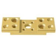 Adorama Chrosziel Locking Bars for Extend CustomCage by 50mm, 1 Pair, Gold C-700-00-06