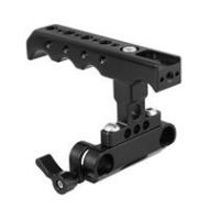 Adorama CAMVATE Top Cheese Handle with 15mm Dual Rod Clamp for DSLR Camera Cage Rig C2230