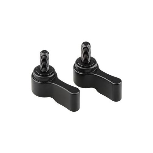  Adorama CAMVATE M5 Male Thread Rotating Knob Adjustable Screw, 13mm Long, Black, 2-Pack C1509-BLACK