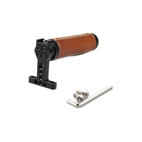  Adorama CAMVATE Top Handle with Mounting Holes Screws for Camera Rig, Leather Grip C1613