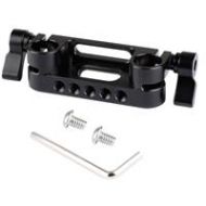 Adorama CAMVATE 15mm Dual Rod Clamp Railblock for Shoulder Mount C1973