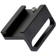 Adorama CAMVATE Cold Shoe Mount Adapter Vertical Type with Mounting Slot, Black C2128