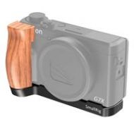 Adorama SmallRig L-Shaped Wooden Grip for Canon G7X Mark III LCC2445