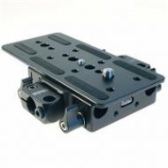 Adorama Berkey System Standard Baseplate with Accessory Mount Blocks F5/55-BP-AB