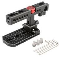 Adorama CAMVATE NATO Handle Top Cheese Plate for Blackmagic Design URSA Mini Camera, Red C1598