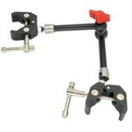 Adorama GyroVu Dual Clamp Mounts with Heavy Duty 11 Articulated Arm Monitor Mount GV-CM11HCM