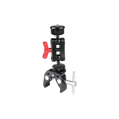  Adorama CAMVATE Super Crab Clamp w/ T-Handle, Ball Head Arm and Dual-Ended Screw Adapter C2096