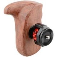 Adorama CAMVATE Wooden Handle Grip with ARRI Rosette Mount, Left C1876