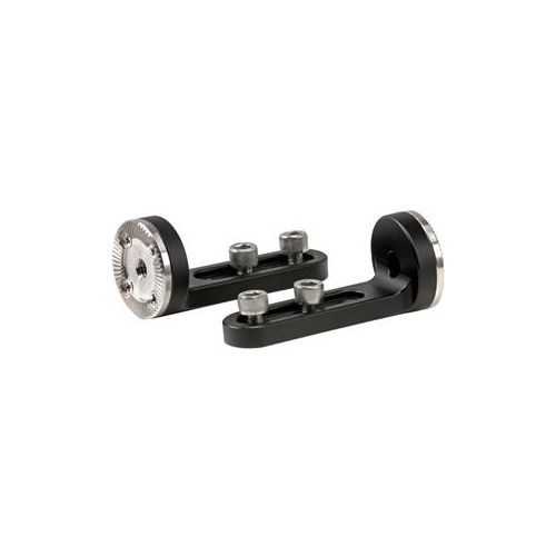  Adorama Tilta 1/4 -20 Screw Mounting Slot to Arri Standard Rosette Adapters, Pair WLC-T03-RA-02