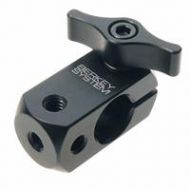 Adorama Berkey System Accessory Mounting Block 15mm 1/4-20 Tapped with Knob AB-15-T-KD